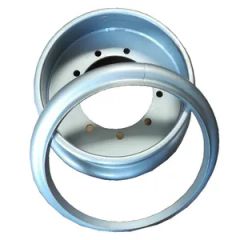 European Hub 2-Pieces Complete Rim 7.00-20, 7.50-20, 8.00-20 Wheel Rim for Port Trailer Solid Tire 10.00-20 - Yantai Wonray Rubber Tire Co., Ltd.