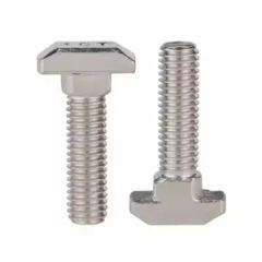 Stainless Steel T Bolt T Head Screw Bolts T Shape Square Hammer Head Type Screw - Tianjin Longshi Fasteners Co., Ltd.