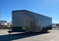 Enclosed Trailers / Enclosed Car Hauler 2025 26ft. Blaze w/Finished Interior & Black-Out Package 0103 - Image 1