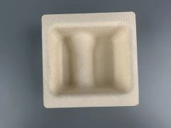 Custom Wet-Pressed Pulp Molded Trays Packaging Inserts - Image 1
