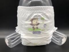 Disposable Super Soft Back Sheet Baby Diaper Pant MOQ 250000PCS Size S, M, L, XL HS Code 9619001100 Material Non-Woven Trademark - Image 1