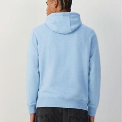 Premium Cotton Fleece Colorblock Pullover Hoodie with Front Pocket - Custom Wholesale Casual Apparel - Image 5