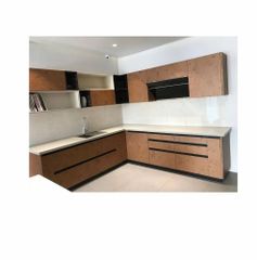 Polished Modern Modular Kitchen Shutter Brand own brand Color customized Material Plywood Appearance Modern Position - Image 2
