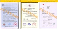 E4 CERTIFICATE certificate from Qingdao Keystone Rubber and Plastic Products Co., Ltd.
