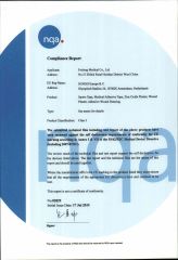 CE certificate for Medical Tapes certificate of FORLONG MEDICAL CO., LTD. – certificate photo, supplier certificates section