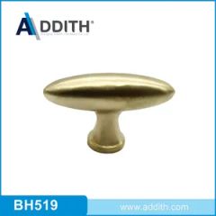 Oval Shape European Style Pure Copper Wardrobe Door Handle Pull - Shanghai Addith Hardware Co., Ltd.