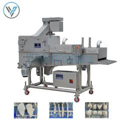 Precision Robust Crab Sticks/Haddock Sticks/Chicken Breast Crumbs Breading Machine for Restaurant - Image 2