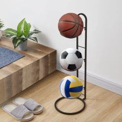 Basketball Storage Rack Stand Display Organizer for Sports Balls and Equipment Wyz23358 - Image 6