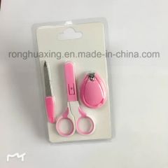 3PCS Baby Manicure Scissors Safety Cutter 17mm Double Blister Pack MOQ6000 30D - Image 3