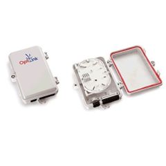 ABS Fiber Termination Box, For Networking Devices Color White Material ABS Brand Opti Link Display Type Digital Cable Type Fiber - Image 1