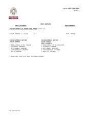 test report certificate from Foshan Chun Wa Technology Co., Ltd