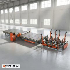 Integrated CNC Glass Cutting Line with Loading, Cutting & Breaking for Ultimate Scale Panel Operations in Large Construction, Energy Systems, Vehicle Production - Image 1