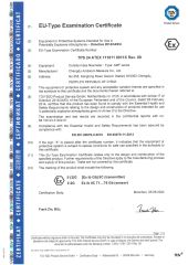CE-ATEX certificate from Chengdu Andisoon Measure Co. Ltd.