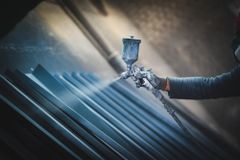 Spray Painting Service Drying Time Fast-drying Application Speed Quick Finish Texture Smooth And Uniform Application Efficiency Efficient Coating - Image 2