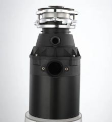 Large Capacity Food Waste Garbage Disposal 1HP Color Black Voltage 220V Capacity 1450mL Horse Power 1HP Input Power - Image 1