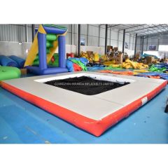 Floating Swimming Pool with Net for Kids and Adults for Sale Material Pvc Trademark Bouncia HS Code 9506290000 Occasion Open - GUANGZHOU BOUNCIA INFLATABLES LIMITED