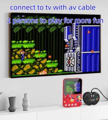 Mini Console F5 Video Game Player Portable Handheld Video Game Console Connect to TV Double Players - Image 3