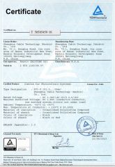 Certificates certificate from Shenghua Jiaolian Cable(Henan) Co., Ltd.