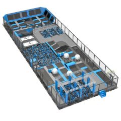 China Small Indoor Sports Adults Fun Park Commercial Trampoline Park - China Trampoline Park and Trampoline Park Equipment Price - Image 4