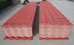 Jieli Brand Synthetic Resin Roof Tile Royal Style Size 900 Width 900mm Shape Bamboo Color Brick Red HS Code 39259000 Lifetime 50 - Image 5