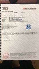 SGS certificate from Wan Beardsley Compressor Machinery (Shanghai) Co., Ltd.