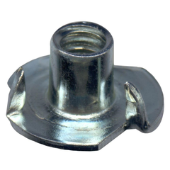 Steel Wood Insert T - Nut Finishing Zinc Plated Connection Type Female Thread Series Metric And Bsw Usage/Application Wood - Image 1
