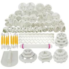 Baking Accessories Plastic Wedding Decoration Cake Tool Mold Set - Image 1