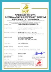 CE certificate from Shandong PolarTech CNC Equipment Co., Ltd.