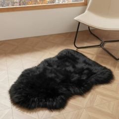 Luxurious Soft Acrylic Fiber Sheepskin Shaggy Rug for Comfort - Image 6