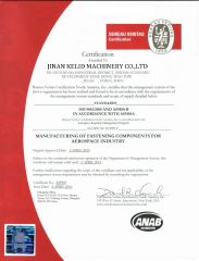 ISO9001 certificate of Jinan Kelid Machinery Co., Ltd. – certificate photo, supplier certificates section