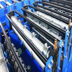 Fully Automatic Corrugated Trapezoidal Roof Tile Making Machine Cold Bending Roll Forming Machine - Image 4