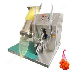 Garlic Packing Net Bag Machine Fruit Net Packing Machine Net Bag Sealing Clipping Packing Machine Mesh Net Bags Packing Machine Garlic Mesh Bag Packing Machine - Image 3
