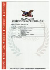 FDA certificate from Yuyao Guangjing Medical Instrument Co., Ltd.