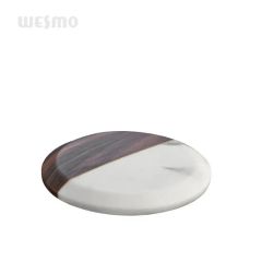 Promotional Gift Polyresin Glass Cup Dining-Table Coaster Set - Image 2