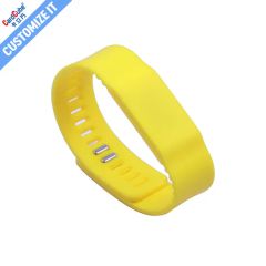 Full Color Printed Waterproof Porous Adjustable Silicone Bracelet - Image 6