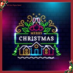 Colorful & Bright LED Neon Lights for Christmas Tree Party Decor - Image 5