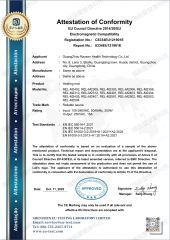 pemf mat-EMC certificate from Guangzhou Raysen Health Technology Co., Ltd.