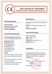 CE-Surgical gown certificate from Xiantao S&J Protective Products Co., Ltd.