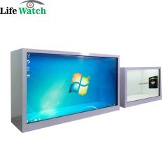 55-Inch Android Windows OS Ultra HD Smart Ai Virtual Reality LCD Interactive Touch Screen Transparent 3D Holographic Showcase Display - Image 2