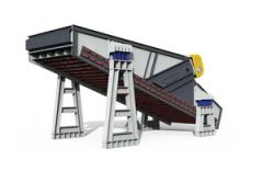 Dry High Efficiency Screening Vibrating Flip Flow Screen / Flip Flow Sizer - Image 5