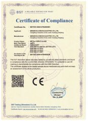 CE-2 certificate from Wenzhou Zhechi Electric Co., Ltd.