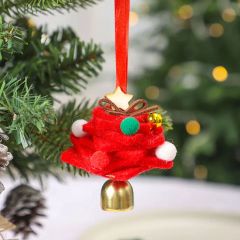 Stylish Felt Mini Tree Pendants for Holiday Celebrations - Image 4