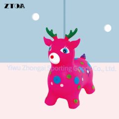 PVC Inflatable Animal Jump Toy Giraffe Customized Animal Height <1m Age 3-8 Years Trademark ZTOA Origin Yiwu China Standard Customized - Image 4