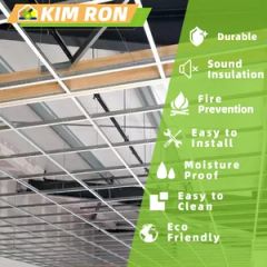 Chinese Cheap Custom Ceiling Grids T-Grid Gypsum T-Bar Ceiling System T-Bar Suspended Ceiling Grid Galvanize Drop Ceiling Grid Components Manufacturer - Image 3