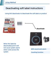 EAS Security Labels Anti Theft Magnetic Security Labels EAS Label - Image 5