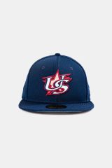 Custom Navy 59FIFTY-Style Fitted Baseball Cap | Premium Embroidered Team Hat - Image 1