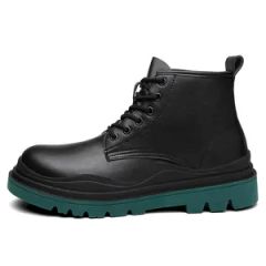Boots, Man Leather Boots, - Image 3