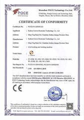 CE for wire brush twisting machine certificate from Suzhou Crown Electronic Technology Co., Ltd.