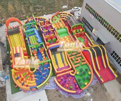 Outdoor Games Obstacle Course Inflatable Game for Party Rental - Image 5