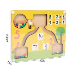 Montessori Math Addition and Subtraction Teaching Aid Toys Scale Medium Origin China Style Chinese Color as Photo Trademark - Image 6